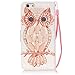 iPhone 6S Case, iPhone 6 Wallet Case, Firefish Kickstand Flip [Card Slots] Wallet Cover Double Layer Bumper Shell with Magnetic Closure Strap Case for Apple iPhone 6/6S 4.7