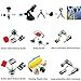 RayHom 53- in-1 Accessories Kit for GoPro Hero7,6 5 Black,Hero Session,4/3+/3,HERO 2018,SJCAN, Campark,Xiaomi,Lightdow AKASO,DBPOWER,Dragon Touch,Action Cameras,Chest Strap,Head Strap,Carrying Case