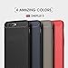 OnePlus 5 Case, TopACE Ultra Slim Thin Carbon Fiber Scratch Resistant Shock Absorption Soft TPU Protective Cover For OnePlus 5 (Black)