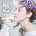 Nano Ionic Warm Mist Facial Steamer(Built-in Ion Lamp),Hot Mist Moisturizing Cleansing Pores Face Steamers Sprayer Face Humidifier Hydration System Home Sauna SPA ,Blackhead Remover Kit Hair Band Free