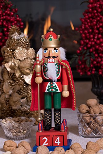 2 Clever+Creations+Traditional+Nutcracker+Collectible