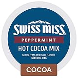 Swiss Miss Peppermint Hot Cocoa Single Serve Keurig K-Cup Pods, 12 Count