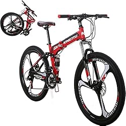 Kingttu G6 26 Inch Folding Mountain Bike 21 Speed