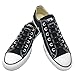 No-Tie Elastic Shoelaces for Kids and Adults - Pure Black