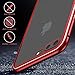 iPhone 8 Plus Case,iPhone 7 Plus Case, ZHIKE Magnetic Adsorption Case Metal Frame Tempered Glass Back with Built-in Magnet Cover for Apple iPhone 7Plus/8 Plus (Red, iPhone 7 Plus/8 Plus)