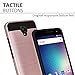 BLU Studio XL 2 case,SLMY(TM)[Shock Absorption] Drop Protection Hybrid Dual Layer Armor Protective Case Cover for BLU Studio XL 2-Rose Gold