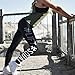 Gillberry Women's Workout Leggings Fitness Sports Running Yoga Athletic Pants (S, Black)