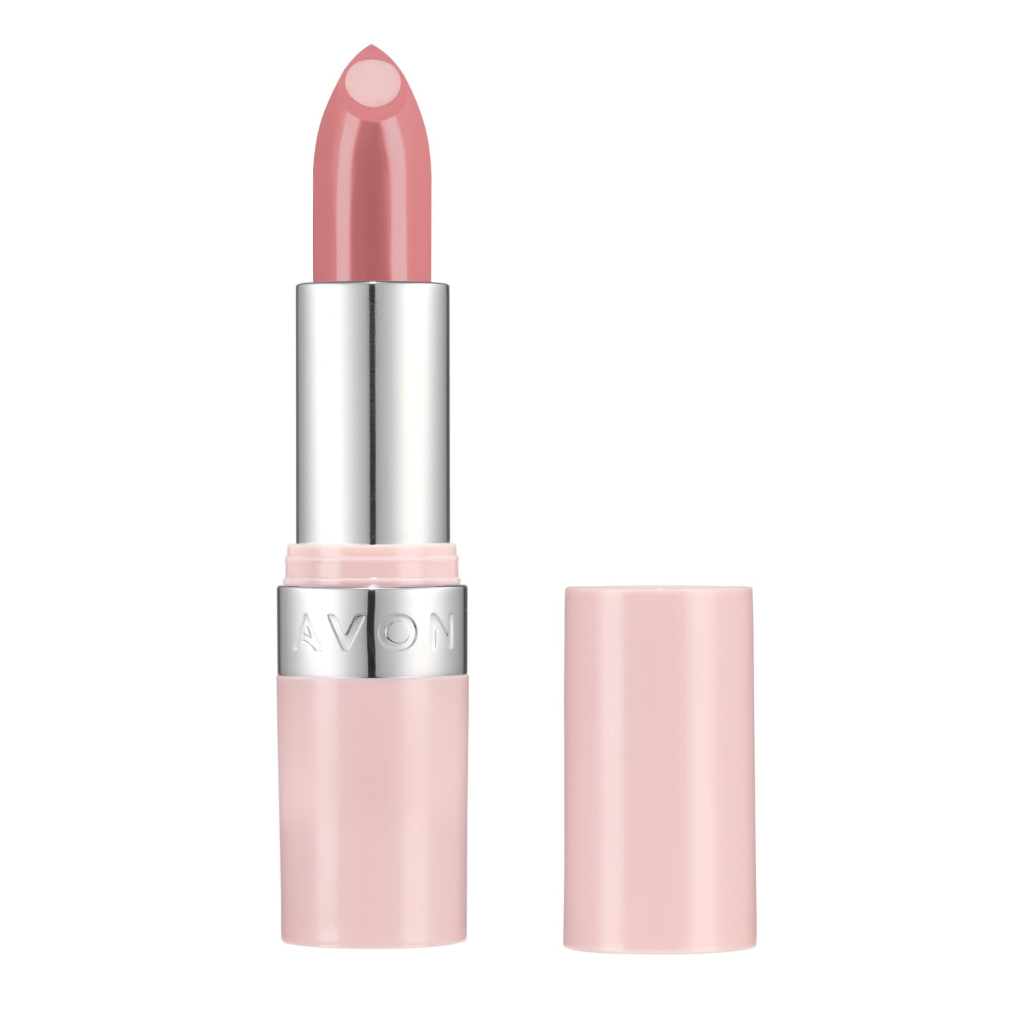 Avon Hydramatic Shine Lipstick 3.6g Hydrating Intense Colour SPF 20 Plumper and Smoother Looking Lips Cruelty Free Hydra Shine Rose Quartz