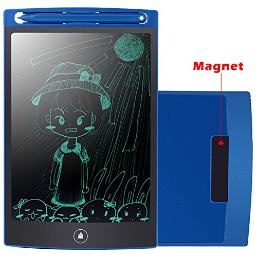 Powerbeast Writing Pad for Kids-Brightness UPGRADED LCD Writing Tablet 8.5 inch Electronic Drawing Pad&Handwriting Pad and Office Writing Board(Blue) - Thumbnail 7
