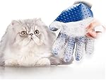 InnoPet Pet Grooming Glove Pet Hair Brush for Long & Short Hair Grooming of Dogs Horses Cats Bunnies Left&Right-Handed Deshedding Brush Tool 2 pack