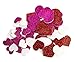 Creative Hands Glitter Foam Stickers, Hearts