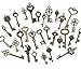 30 Different Keys in Antique Bronze, Charm Set DIY Handmade Accessories Necklace Pendants (120)