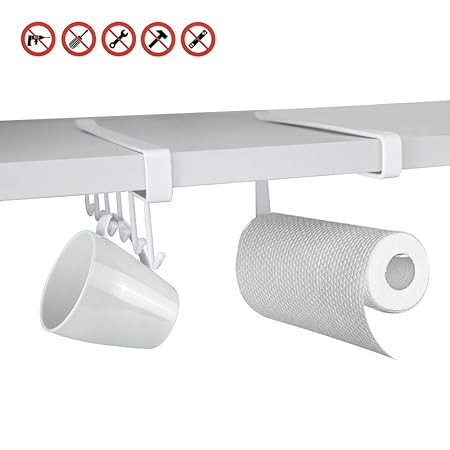 VINFUTUR 1pcs Colgador para Tazas Soportes para Colgar Utensilios de