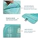 EPQUEEN Travel Toiletry Bag Women's Makeup Bag Cosmetic Organizers for Accessories Shampoo Toiletries Christmas Gifs Light Blue