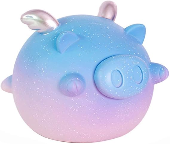 LIYONG Piggy Bank Starry Sky Dream Coin Bank Creatividad Encantadora