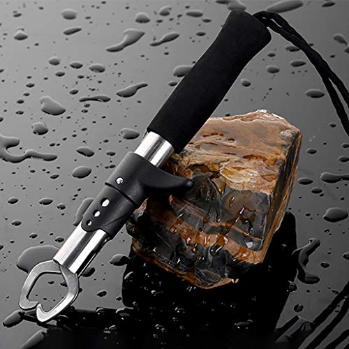 Fischgreifer Edelstahl Angelzange Fischgriff-Werkzeuge, Greifer Fischlippengriff Fisch Grabber Fischhalter Angelgerät… – Bild 4