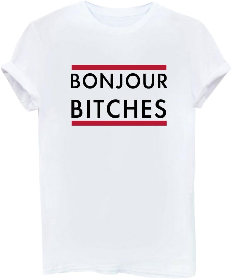 BLACKMYTH Women's Graphic Funny T Shirt Cute Tops Teen Girl Tees