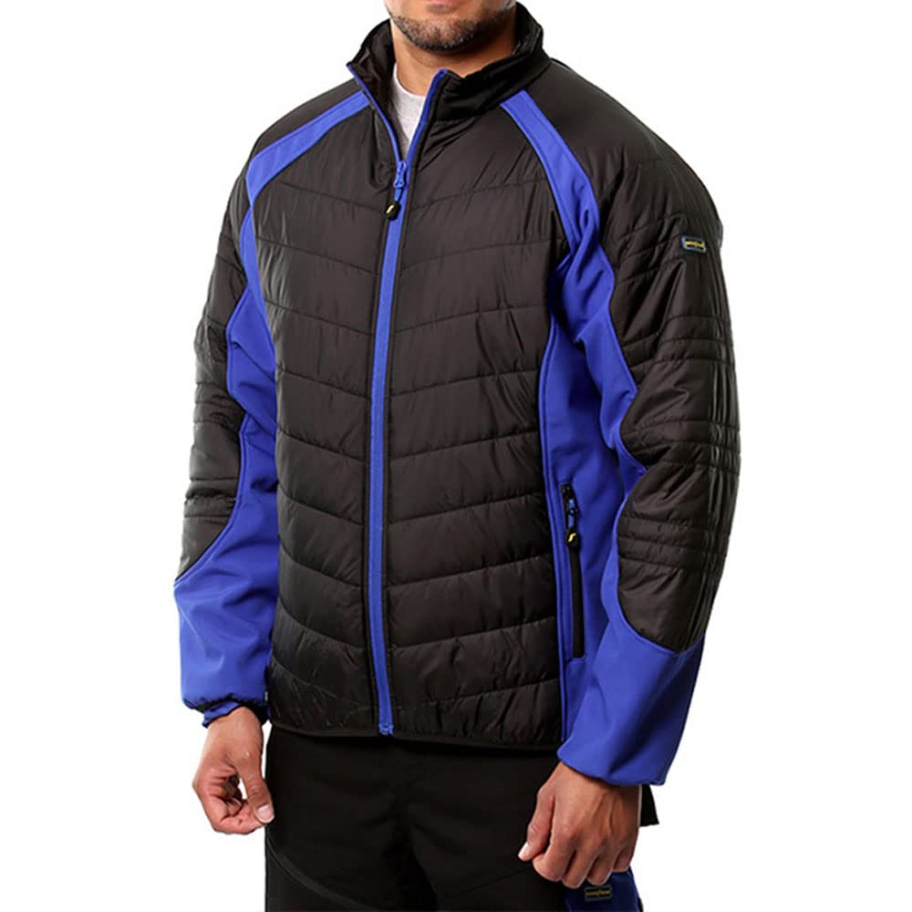 Goodyear Workwear GYJKT013 Mens Lightweight Showerproof Windproof Quilted Work Safety Jacket