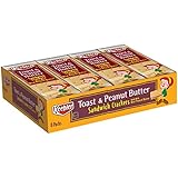 Keebler Toast And Peanut Butter Sandwich Crackers, Single Serve, 1.38 Oz Packages (8 Count)(Pack Of 12)