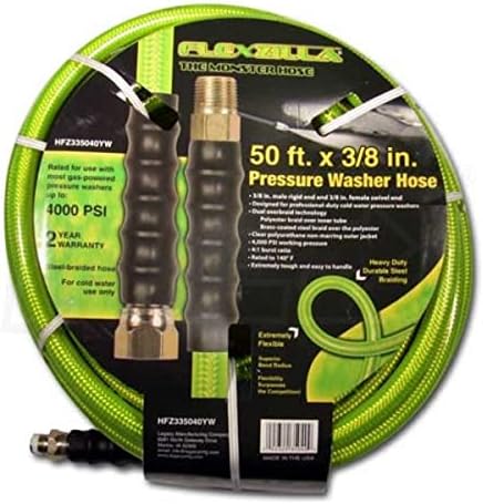 Legacy Manufacturing Flexilla Pressure Washer Hose - 3/8in, 50ft.'