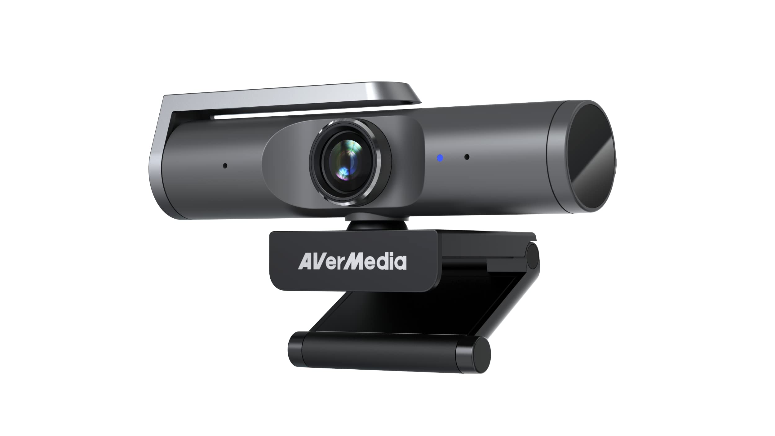 AverMedia PW515 4K Ultra HD Auto Focus Business Webcam - AI Controlled Solution Image and Lighting Adjustment 100° Wide FoV for Video Conferencing and Virtual Meeting Zoom Team Skype PC Mac