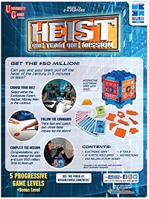 How To Play Heist One Team One Mission Official Game Rules Ultraboardgames