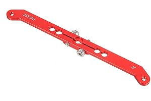 uxcell Aluminum Servo Arms Double Arm 25T 4-40# Thread Red, for 4 Inch Futaba