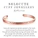 Solocute Cuff Bangle Bracelet Engraved If You Can Imagine It, You Can Achieve It. If You Can Dream It, You Can Become It Inspirational Jewelry (Though she be but Little, she is Fierce - RG)