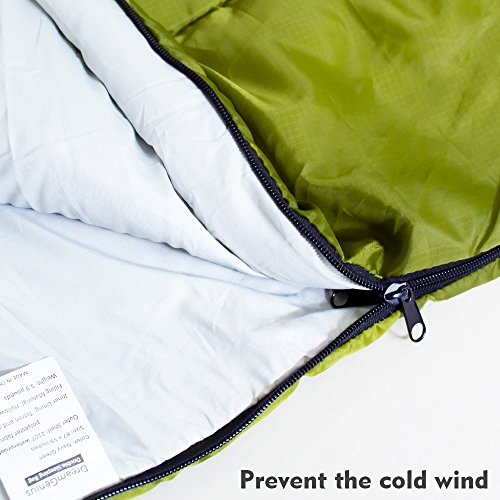 DreamGenius Double Sleeping Bag for Camping Waterproof Sleeping Bags for Adults with 2 Pillows