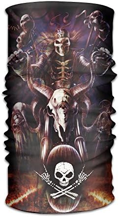 SkullMask Death Motorcycle Knight Seamless Horror Temperament Sports Scarf
