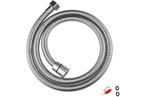 60 Inch Stainless Steel Shower Hose – High Pressure, Leak-Proof, Flexible Replacement Hose for Handheld Shower Head, RV, Pets