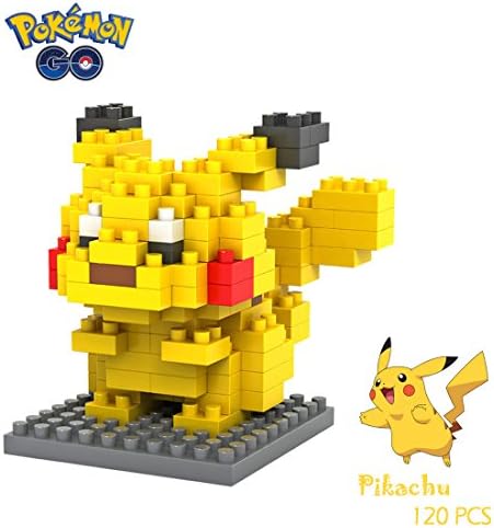 Diamond Blocks Pokemon Pikachu - Mini Building Sets 120 Pieces