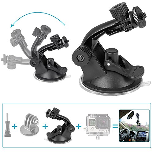 YHTSPORT-20-In-1-para-accesorios-Gopro-Kit-de-accesorios-para-cmara-de-accin-para-GoPro-Hero-Session-Hero-6-5-4-3-SJ4000-Xiaomi-Yi-DBPOWER-y-otras-cmaras-deportivas-20-in-1