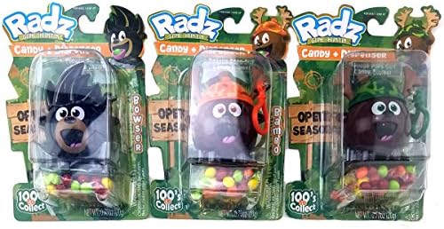 Radz Brand Open Season Gone Huntin Toy Candy Dispenser Set of 3