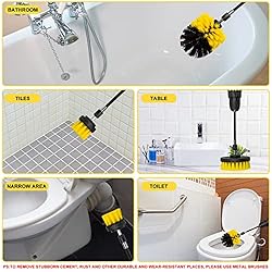 Drill Brush Attachment Kit, Drill Brush for