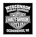 Harley-Davidson Men's Distressed Classic Dealer Short Sleeve T-Shirt, Black