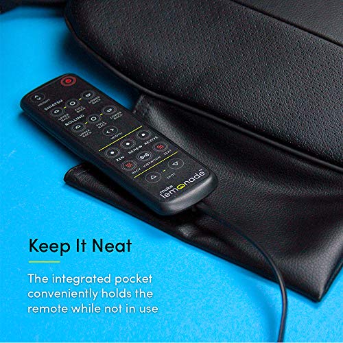 Back Massage Chair | Shiatsu, Vibration and Rolling Massage with Soothing Heat | Customizable Multi-Zone and Spot Massage with 3 Programs | Black - Thumbnail 5