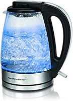Hamilton Beach 40865C Glass Kettle, 1.7-Litre