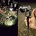Romwish 5W LED Landscape Lights - AC120V Outdoor Spot Light 3000K Warm White Pathway Light, IP65 Waterproof for Driveway, Yard, Lawn, Patio, Swimming Pool, Garden Lights with Spike Stand(1 Pack)