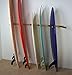 StoreYourBoard Vertical Surf Storage Wall Rack, 6 Surfboard Mount