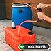 Universal 3-in-1 Multi-Purpose Hand Fuel Pump Kit - Easy & Fast Transfer Gas Diesel Petrol Oil Fluids Water Air - Manual Easy Handle Siphon - Emergency Fluid Changer Extractor - for Barrel Canister