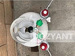DOZYANT Propane Tank Y Splitter Adapter with