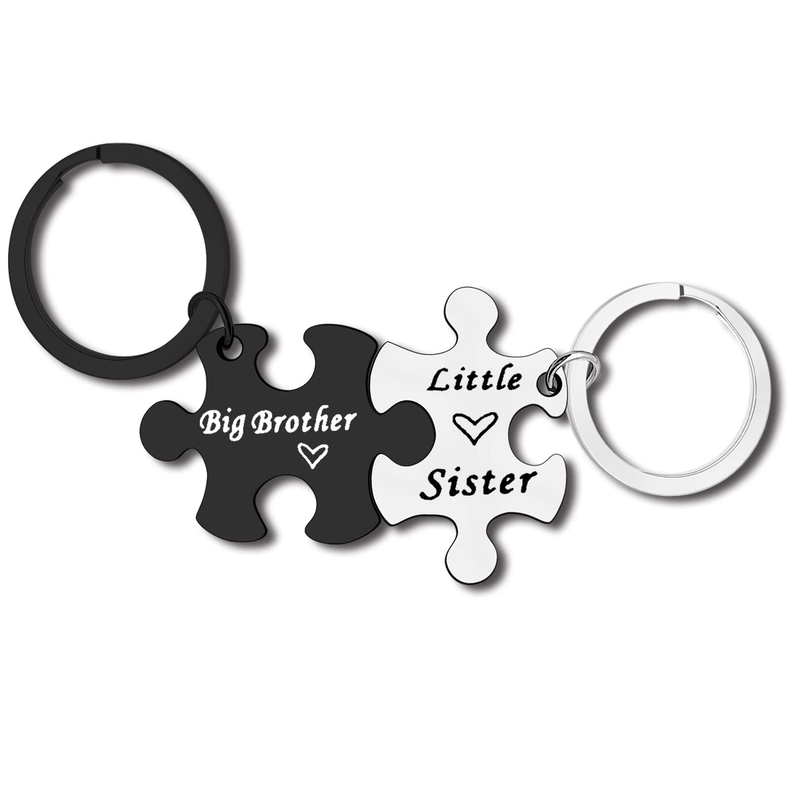 Jielahua Brother Sister Keychain Set Gifts Little
