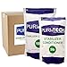 Puri Tech Pool Chemicals Stabilizer Conditioner Cyanuric Acid UV Protection for Swimming Pools and Spas Protects Improves The Effectiveness of Chlorine Resealable Bag (15lb)