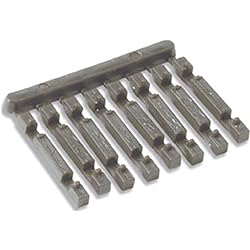 PECO SL-308F N Code 80/Code 55 Track Ties, Brown