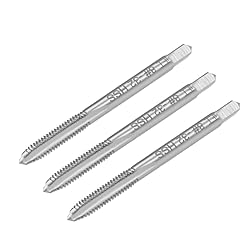 uxcell Machine Tap #8-32 UNC Thread 2B Class 3