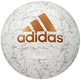 adidas Glider II Soccer Ball, White, Size 5