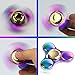 EDC Hand Spinner Fidget Toy, High Speed Fidget Spinner Toys for Relieving ADHD, Anxiety, Stress and Boredom (Metal Rainbow Color)