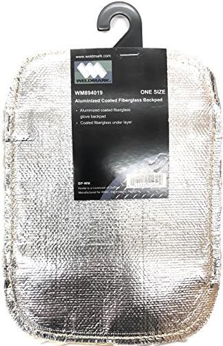894019 Weldmark Aluminized Coated Fiberglass Backpad