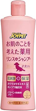 Amazon 動物用医薬部外品 Joypet ジョイペット お肌のことを考えた薬用リンスインシャンプー ベビーパウダーの香り 犬用 300ml Joypet ジョイペット シャンプー 通販